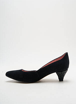 Escarpins nubuck talon de 4 à 6cm noir ALEGORY femme