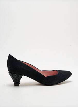 Escarpins nubuck talon de 4 à 6cm noir ALEGORY femme