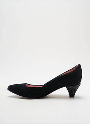 Escarpins nubuck talon de 4 à 6cm noir ALEGORY femme