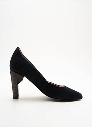 Escarpins nubuck talon de 7 à 9cm noir ALEGORY femme