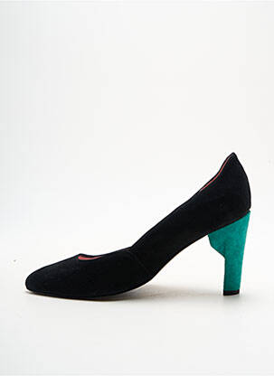 Escarpins nubuck talon de 7 à 9cm noir ALEGORY femme