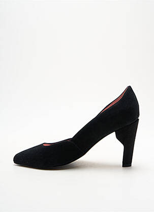Escarpins nubuck talon de 7 à 9cm noir ALEGORY femme