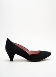 Escarpins nubuck talon de 4 à 6cm noir ALEGORY femme