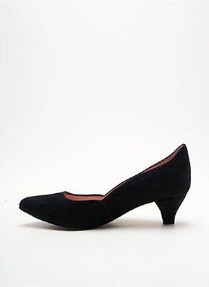 Escarpins nubuck talon de 4 à 6cm noir ALEGORY femme