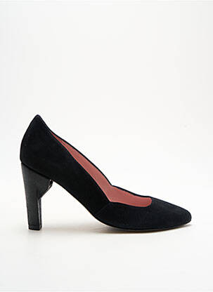 Escarpins nubuck talon de 7 à 9cm noir ALEGORY femme