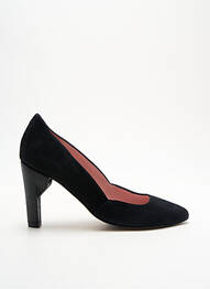 Escarpins nubuck talon de 7 à 9cm noir ALEGORY femme