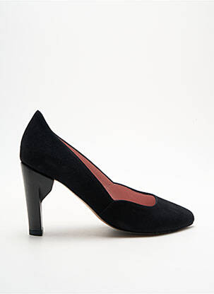 Escarpins nubuck talon de 7 à 9cm noir ALEGORY femme