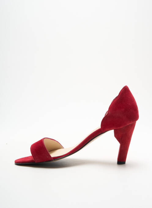 Sandales/Nu pieds rouge ALEGORY pour femme