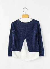 Pull bleu NAF NAF pour fille seconde vue