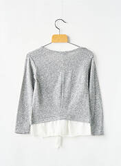 Pull gris NAF NAF pour fille seconde vue