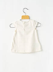 Robe courte blanc MAYORAL pour fille seconde vue