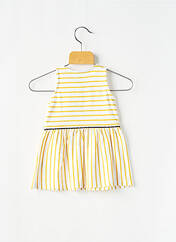 Robe courte jaune ELLE EST OU LA MER pour fille seconde vue