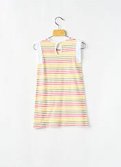 Robe mi-longue jaune ELLE EST OU LA MER pour fille seconde vue