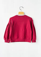Sweat-shirt rouge MAYORAL pour fille seconde vue