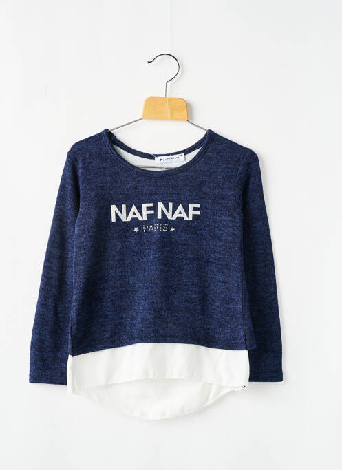 Pull bleu NAF NAF pour fille