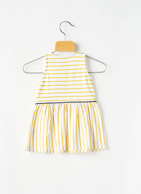 Robe courte jaune ELLE EST OU LA MER fille