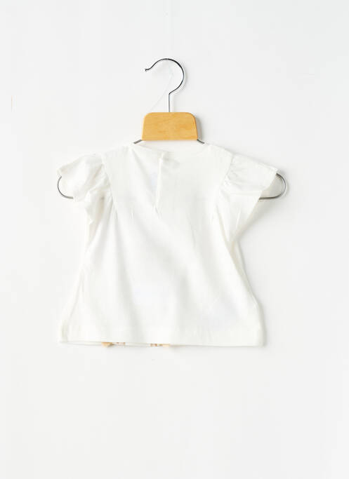 T-shirt blanc MAYORAL pour fille