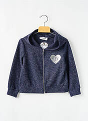 Gilet manches longues bleu LPC GIRLS pour fille seconde vue
