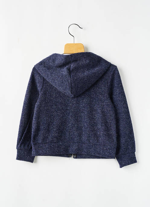 Gilet manches longues bleu LPC GIRLS pour fille