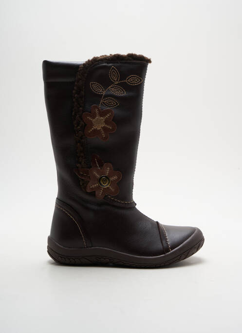 Bottes marron GARVALIN pour fille