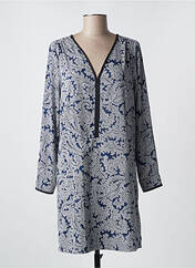 Robe courte bleu INDI & COLD pour femme seconde vue