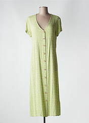 Robe mi-longue vert INDI & COLD pour femme seconde vue