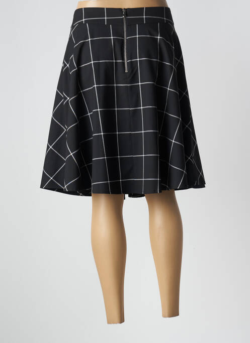 Jupe mi-longue noir INDI & COLD pour femme