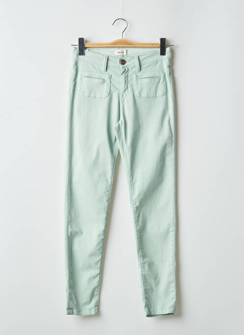 Pantalon 7/8 vert ISLOW pour femme