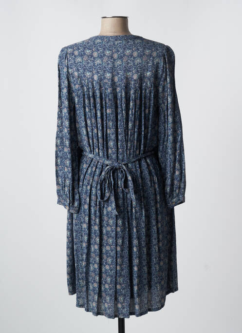 Robe mi-longue bleu INDI & COLD pour femme