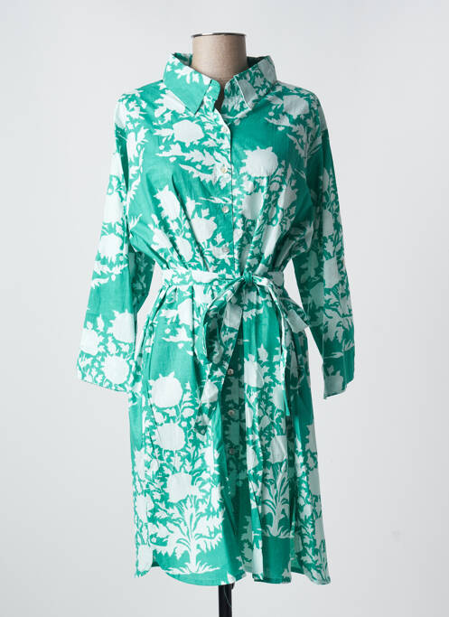 Robe mi-longue vert PALIKA BAZAR pour femme