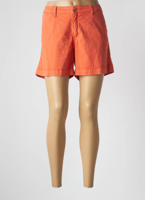 Short orange ISLOW pour femme