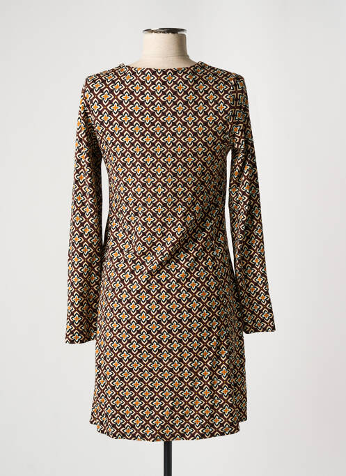 Robe courte marron SURKANA pour femme