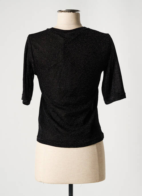 Top noir KAFFE pour femme