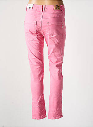 Pantalon slim poches rose KAROSTAR femme