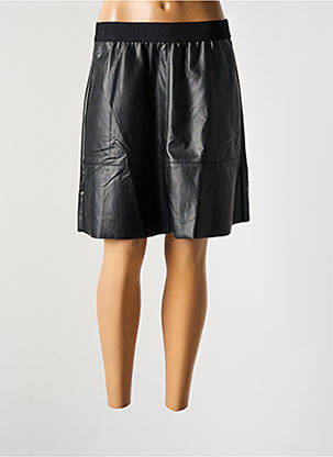 Jupe courte poches noir KAFFE femme