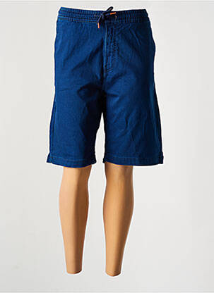 Bermuda tissage denim bleu TIFFOSI homme