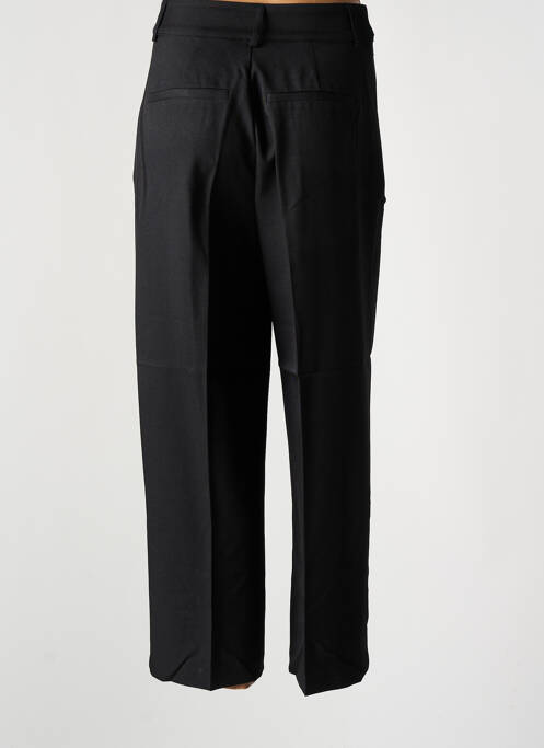 Pantalon droit noir KAFFE pour femme