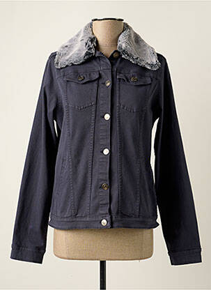 Veste casual poches gris AGATHE & LOUISE femme