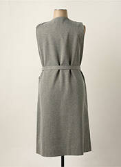 Robe mi-longue gris GEVANA pour femme seconde vue