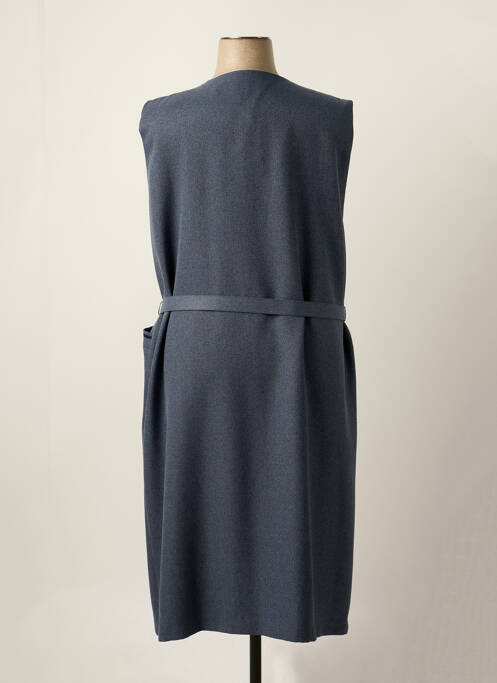 Robe mi-longue bleu GEVANA pour femme