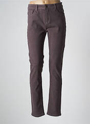 Pantalon droit marron GEVANA pour femme seconde vue