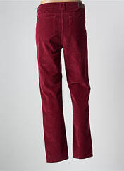 Pantalon droit rouge AGATHE & LOUISE pour femme seconde vue