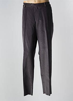 Pantalon droit gris COSSERAT pour homme