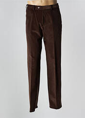 Pantalon droit marron MODEXAL pour homme seconde vue