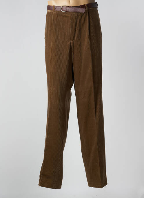 Pantalon droit beige MODEXAL pour homme