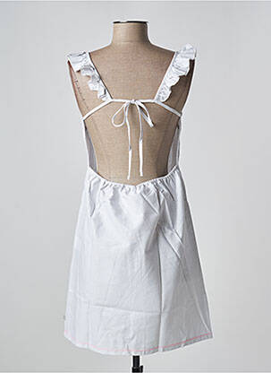 Robe mi-longue coupe cintrée fines bretelles gris PETITE LUCETTE femme