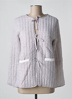 Veste casual col rond rouge PETITE LUCETTE femme