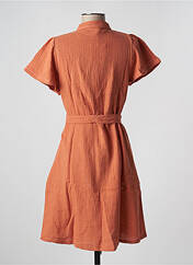 Robe courte orange PETITE LUCETTE pour femme seconde vue