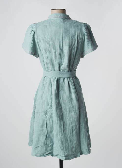 Robe courte bleu PETITE LUCETTE pour femme