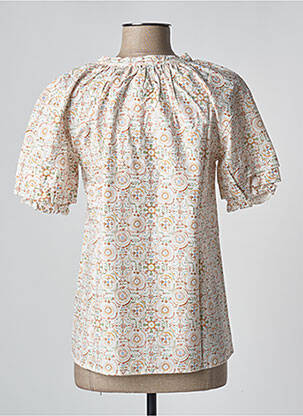 Top manches courtes manches courtes blanc PETITE LUCETTE femme
